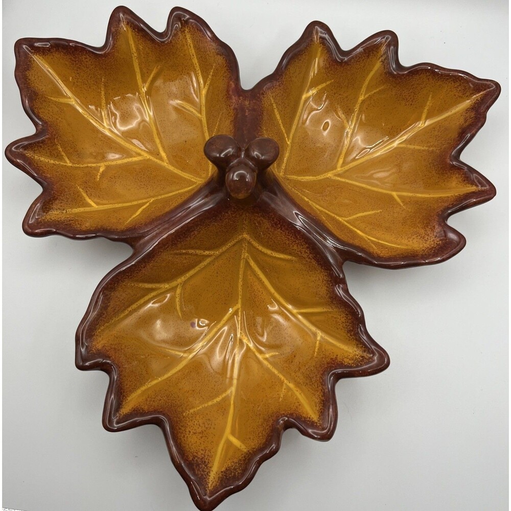 Heritage Collection 3 Maple Leaf Serving Tray Centerpiece Better Homes & Gardens